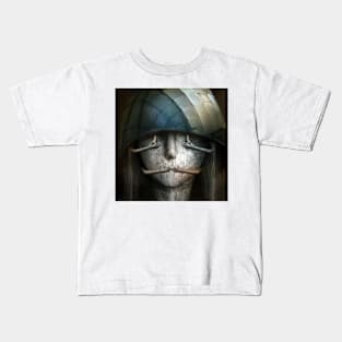 Wooden face Kids T-Shirt